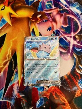 Pokemon Lapras Ex Perfect Order card